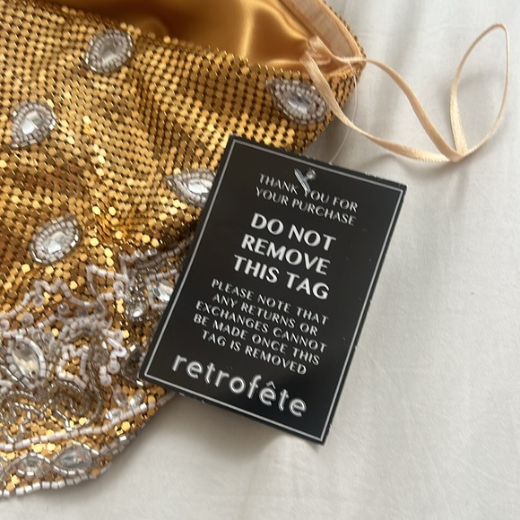 Retrofete Milos Chainmail bandana top - Picture 6 of 6